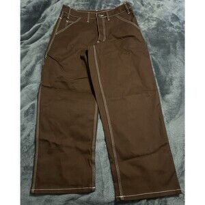 SIZE 32 Nike Life Straight Leg Carpenter Pants FB7198-259 Cacao Wow Brown